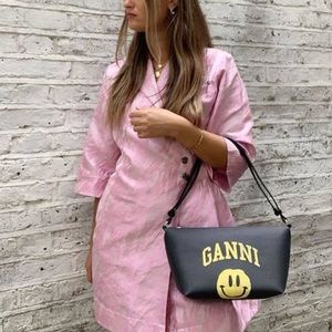 Ganni Jacquard Mini Dress